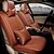 cheap Car Seat Covers-ODEER Car Seat Covers Seat Covers Black / Red / Cream-colored / Orange PU Leather Business For Volvo / Volkswagen / Toyota 2005 / 2006 / 2007