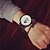 cheap Quartz Watches-Men&#039;s Women&#039;s Couple&#039;s Sport Watch Quartz Hot Sale PU Band Analog Charm Fashion Multi-Colored - White Black