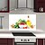 זול ניקוי מטבח-מדבקות קיר oilproof מטבח נשלף עם מדבקות אמנות בבית עמידים במים בסגנון ירקות טריים