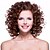 cheap Synthetic Trendy Wigs-Synthetic Wig Curly Curly Wig Short Brown Synthetic Hair Brown