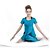 abordables Ropa de Yoga-Mujer Deportes Clásico Modal Trajes de Yoga Yoga Pilates Manga Corta Ropa de Deporte Transpirable Suavidad Elástico
