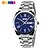 cheap Dress Classic Watches-SKMEI Men&#039;s Wrist Watch Calendar / date / day / Water Resistant / Water Proof Stainless Steel Band Luxury / Dress Watch Silver