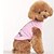 billiga Hundkläder-Katt Hund T-shirt Bokstav &amp; Nummer Mode Hundkläder Valpkläder Hundkläder Vit Rosa Kostym för Girl and Boy Dog Cotton S M L XL XXL