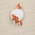 cheap Brooches-Fashion Womne Cute Pearl Set Enamel Shell and Coral Brooch(pack with gift bag)