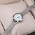 cheap Fashion Watches-Women&#039;s Wrist Watch Quartz Black / White / Brown Casual Watch Analog Elegant Fashion - Golden Silver One Year Battery Life / Stainless Steel / SSUO 377