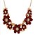 cheap Necklaces-Women&#039;s Statement Necklace Statement Luxury European Imitation Diamond Alloy Dark Red Gold Royal Blue Necklace Jewelry For