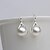 cheap Earrings-Women&#039;s Pearl Drop Earrings Dangle Earrings Drop Luxury Pearl Imitation Pearl Cubic Zirconia Earrings Jewelry White For / Silver Plated