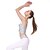 cheap Yoga Clothing-Yokaland Women&#039;s Sports Bra Light Support Winter Classic White Black Nylon Spandex Yoga Pilates Exercise &amp; Fitness Bra Top Top Sleeveless Sport Activewear Quick Dry Sweat wicking Stretchy / Summer
