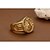 זול Fashion Ring-טבעת הצהרה מוזהב ציפוי זהב זהב צהוב אהבה סמל משפחתי נשים מותאם אישית סגנון וינטאג&#039; 9 10 11 12 / בגדי ריקוד גברים / בגדי ריקוד גברים