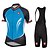 cheap Men&#039;s Clothing Sets-KEIYUEM Men&#039;s Short Sleeve Cycling Jersey with Bib Shorts Bike Tights Clothing Suit Waterproof Windproof 3D Pad Sports Clothing Apparel / Stretchy