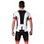 cheap Men&#039;s Clothing Sets-cheji® Men&#039;s Short Sleeve Cycling Jersey with Bib Shorts Bike Bib Shorts Jersey Clothing Suit Breathable 3D Pad Quick Dry Ultraviolet Resistant Winter Sports Elastane Fashion Clothing Apparel