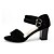 cheap Women&#039;s Sandals-Women&#039;s Chunky Heel Leather Spring / Summer Black