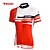 cheap Women&#039;s Cycling Clothing-TASDAN Women&#039;s Short Sleeve Cycling Jersey Red Pink Plus Size Bike Jersey Top Clothing Suit Breathable Quick Dry Ultraviolet Resistant Sports 100% Polyester Mountain Bike MTB Road Bike Cycling