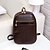 cheap Backpacks &amp; Bookbags-Women Bags PU Backpack for Casual Sports All Seasons Black Brown Wine Light Brown