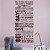 cheap Wall Stickers-Large SIZE:560x1280mm Fashion Vinyl Family Wall The Word Wall Stick Vinyl Wall Applique Home Decoration