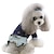 baratos Roupa para Cães-Cachorro Camiseta Camisa Roupas de cachorro Jeans Fashion Roupas para Cães Roupas de cachorro Roupas de cachorro Azul Ocasiões Especiais para menina e menino cachorro Algodão XS S M L XL