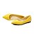 זול נעלים שטוחות לנשים-בגדי ריקוד נשים נעליים עור פטנט אביב קיץ סתיו חורף שטוח ל קזו&#039;אל משרד קריירה שמלה שחור אדום