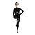 billige Zentai-drakter-Zentai Drakter Catsuit Huddrag Ninja Voksne Spandex Cosplay-kostymer Kjønn Herre Dame Ensfarget Halloween / Trikot / Heldraktskostymer / Trikot / Heldraktskostymer / Høy Elastisitet