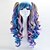 cheap Lolita Wigs-Lolita Wigs Gothic Lolita Dress Sweet Lolita Dress Pink Lolita Wig 28 inch Cosplay Wigs Patchwork Wig Halloween Wigs