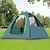 זול אוהלים וסככות-Shamocamel® 4 איש Automatic Tent חיצוני מוגן מגשם עמיד אולטרה סגול נשימה שכבה כפולה קמפינג אוהל 1500-2000 mm ל קמפינג