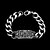 cheap Bracelets-Cross Personality Retro Men&#039;s Stainless Steel Bracelet
