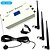 cheap Mobile Signal Boosters-LCD Display CDMA 850MHz Mobile Phone Signal Booster Amplifier with Whip and Sucker Antennas White