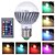 cheap Light Bulbs-E27 3W RGB with Remote Control Multiple Colour RGB LED Bulb(85-265V)