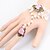 cheap Jewelry Sets-Women Cute / Casual Alloy / Fabric Bracelet / Ring Sets