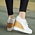 cheap Women&#039;s Oxfords-Women&#039;s Shoes Color Block Dunk Low Wedge Heel Comfort / Square Toe Fashion Sneakers Outdoor / Dress