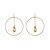 cheap Earrings-Women&#039;s Crystal Drop Earrings Drop Bohemian Vintage Punk Trendy Romantic Casual / Sporty Crystal Earrings Jewelry Golden For Wedding Party Daily Casual Sports
