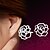 cheap Earrings-Women&#039;s Stud Earrings Hollow Out Flower Ladies Sterling Silver Silver Earrings Jewelry For Wedding Party Daily Casual Sports