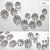 billiga Väggklistermärken-Botanisk Väggklistermärken Väggstickers i 3D Dekrativa Väggstickers, Vinyl Hem-dekoration vägg~~POS=TRUNC Vägg