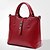 cheap Handbag &amp; Totes-Women&#039;s Bags PU(Polyurethane) Tote / Satchel / Shoulder Bag Solid Colored Brown / Pink / Wine