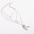 cheap Necklaces-Women&#039;s Crystal Pendant Necklace Moon Crescent Moon Ladies European Fashion Crystal Alloy Silver Necklace Jewelry For Party Daily Casual