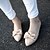 abordables Zapatillas de niña-Chica Zapatos Semicuero Primavera / Verano / Otoño Confort Bailarinas Pajarita para Negro / Rojo / Rosa