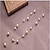 cheap Necklaces-Women&#039;s Pearl Statement Necklace Layered Necklace Long Double Floating Ladies Fashion Double-layer Pearl Alloy Pearl White Necklace Jewelry For / Pearl Necklace / Long Necklace
