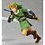 halpa Anime-toimintafiguurit-Anime Toimintahahmot Innoittamana The Legend of Zelda Link PVC 14 cm CM Malli lelut Doll Toy / kuvio / kuvio