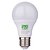 cheap Light Bulbs-YWXLIGHT® LED Globe Bulbs 600 lm E26 / E27 A60(A19) 16 LED Beads SMD 2835 Decorative Warm White Cold White 100-240 V / 1 pc / RoHS