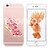 cheap Cell Phone Cases &amp; Screen Protectors-Case For iPhone 7 / iPhone 7 Plus / iPhone 6s Plus iPhone 7 Plus / iPhone 7 / iPhone 6s Plus Transparent / Pattern Back Cover Cartoon Soft TPU
