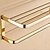 cheap Bath Accessories-Contemporary Gold-Plated Brass Material Bathroom Shelf