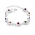 baratos Pulseira-Mulheres Cristal Pulseiras em Correntes e Ligações - Cristal, Zircão, Zircônia Cubica senhoras, Personalizada, Simples, Boêmio, Punk Pulseiras Prata Para Festa Diário Casual Esportes / Prata Chapeada