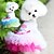 cheap Dog Clothes-Dog Dress Puppy Clothes Heart Fashion Dog Clothes Puppy Clothes Dog Outfits Blue Pink Costume for Girl and Boy Dog Cotton S M L XL XXL