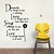 cheap Wall Stickers-Dance love sing live Wall Quotes Decal Removable stickers decor Vinyl Art