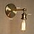 voordelige Wandarmaturen-1-lichts amerikaans brons sfeerlicht geel lichtbron rustiek / lodge wandlampen schansen metalen wandlamp led 220v / 110v 40w / e26 / e27