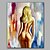 cheap Nude Art-Hand-Painted Vertical, Modern Canvas Oil Painting Home Decoration One Panel