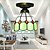 cheap Ceiling Lights-20*15CM Tiffany&#039;S Mediterranean Contracted Absorb Dome Light Creative Bedroom Absorb Dome Light LED Lamp
