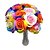 Недорогие Искусственные цветы-Полиэстер Простой стиль Букет Букеты на стол Букет
