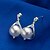 cheap Earrings-Women&#039;s Pearl Drop Earrings Dangle Earrings Drop Luxury Pearl Imitation Pearl Cubic Zirconia Earrings Jewelry White For / Silver Plated