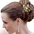 baratos Capacete de Casamento-Liga Pentes de cabelo / Decoração de Cabelo com Floral 1pç Casamento / Ocasião Especial Capacete