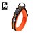 billiga Hundhalsband, selen och koppel-Katt Hund Halsband Reflekterande Andningsfunktion LED Lampor Mode Nylon Svart Orange